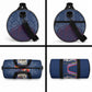 Eswatini Somhlolo Day Duffle Bag Swazi Flag Stamp Traditional Dancer African Heritage Graphic