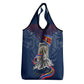 Eswatini Somhlolo Day Grocery Bag Swazi Flag Stamp Traditional Dancer African Heritage Graphic