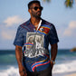 Eswatini Somhlolo Day Hawaiian Shirt Swazi Flag Stamp Traditional Dancer African Heritage Graphic