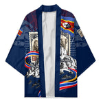 Eswatini Somhlolo Day Kimono Swazi Flag Stamp Traditional Dancer African Heritage Graphic