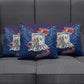 Eswatini Somhlolo Day Pillow Cover Swazi Flag Stamp Traditional Dancer African Heritage Graphic