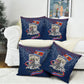 Eswatini Somhlolo Day Pillow Cover Swazi Flag Stamp Traditional Dancer African Heritage Graphic
