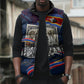 Eswatini Somhlolo Day Sleeveless Puffer Jacket Swazi Flag Stamp Traditional Dancer African Heritage Graphic