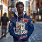Eswatini Somhlolo Day Zip Hoodie Swazi Flag Stamp Traditional Dancer African Heritage Graphic