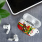 Guinea Independence Day Conakry AirPods Case African Flag Djembe Drum Freedom
