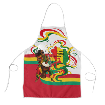 Guinea Independence Day Conakry Apron African Flag Djembe Drum Freedom