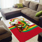 Guinea Independence Day Conakry Area Rug African Flag Djembe Drum Freedom