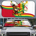 Guinea Independence Day Conakry Auto Sun Shade African Flag Djembe Drum Freedom