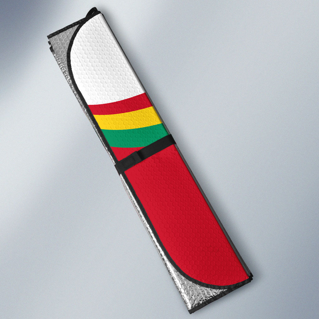 Guinea Independence Day Conakry Auto Sun Shade African Flag Djembe Drum Freedom