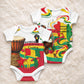 Guinea Independence Day Conakry Baby Onesie African Flag Djembe Drum Freedom