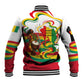 Guinea Independence Day Conakry Baseball Jacket African Flag Djembe Drum Freedom