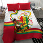 Guinea Independence Day Conakry Bedding Set African Flag Djembe Drum Freedom