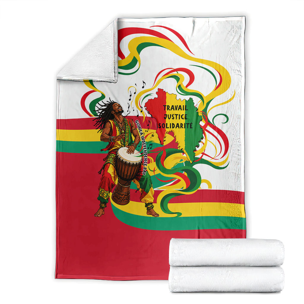 Guinea Independence Day Conakry Blanket African Flag Djembe Drum Freedom