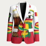Guinea Independence Day Conakry Blazer African Flag Djembe Drum Freedom