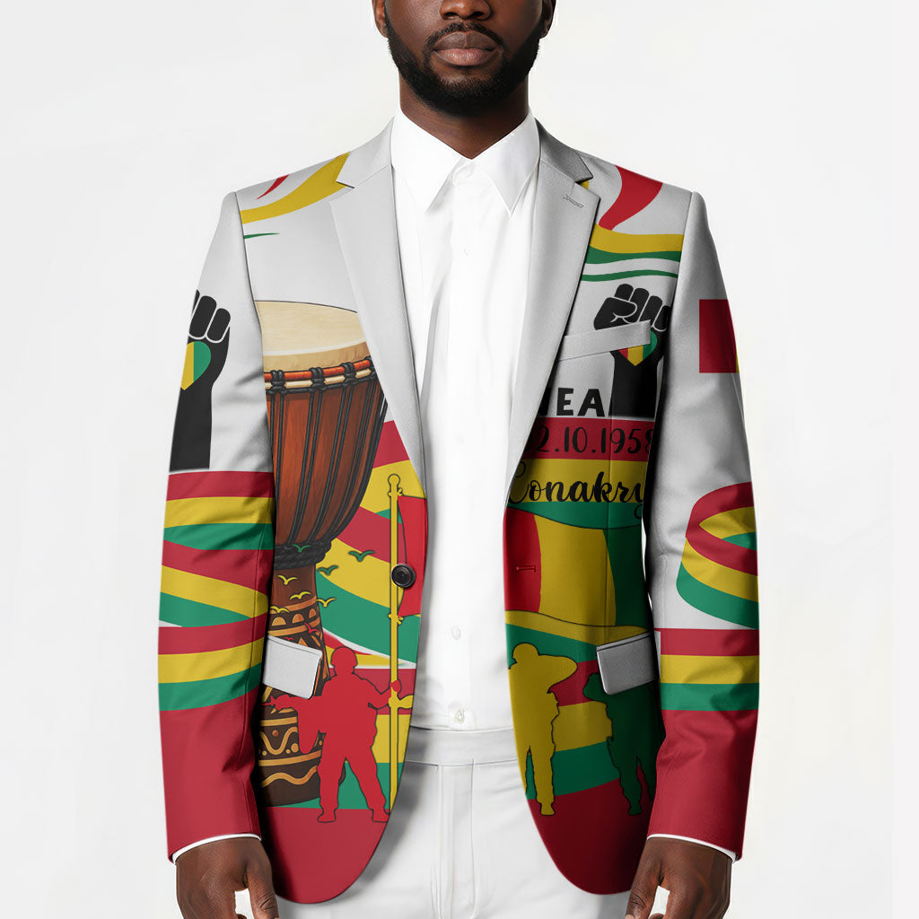 Guinea Independence Day Conakry Blazer African Flag Djembe Drum Freedom