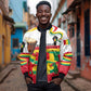 Guinea Independence Day Conakry Bomber Jacket African Flag Djembe Drum Freedom