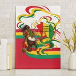 Guinea Independence Day Conakry Canvas Wall Art African Flag Djembe Drum Freedom