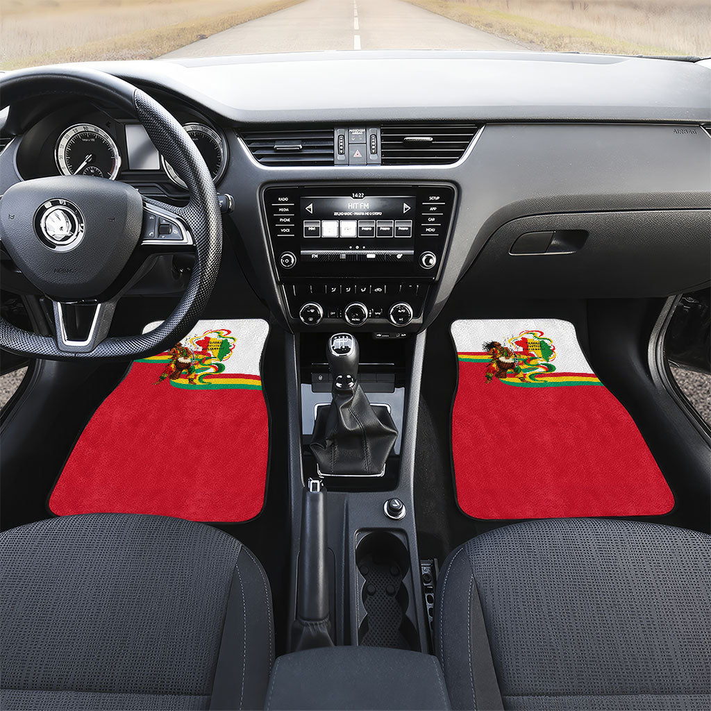Guinea Independence Day Conakry Car Mats African Flag Djembe Drum Freedom