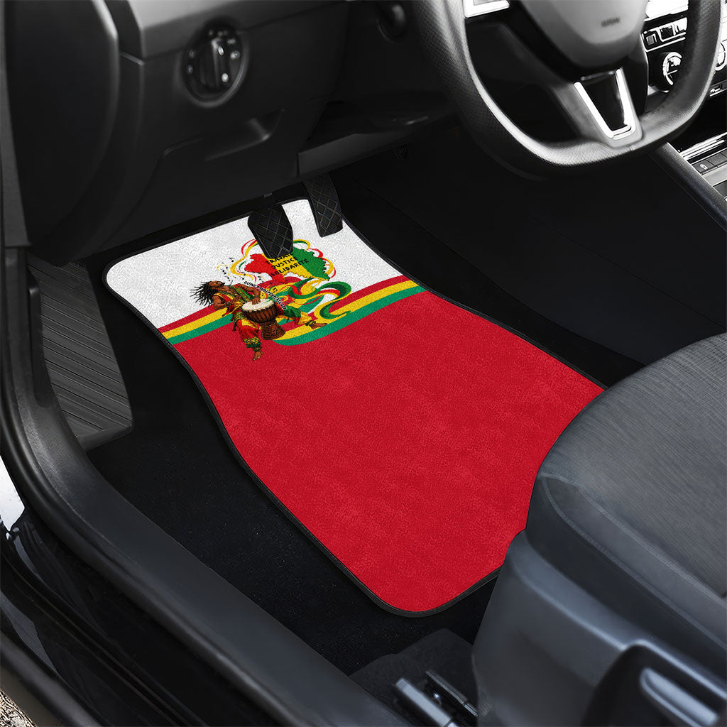 Guinea Independence Day Conakry Car Mats African Flag Djembe Drum Freedom