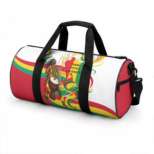 Guinea Independence Day Conakry Duffle Bag African Flag Djembe Drum Freedom