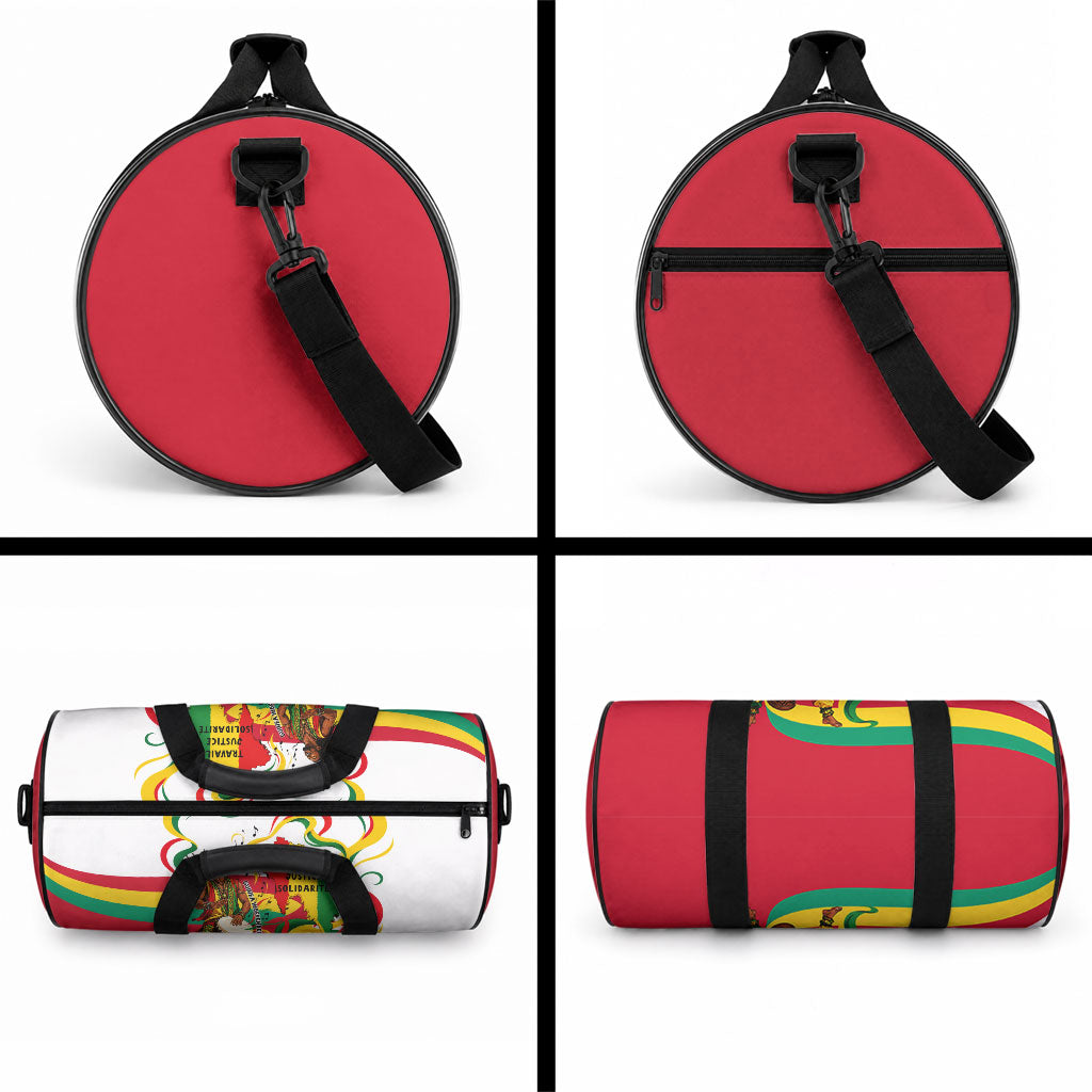 Guinea Independence Day Conakry Duffle Bag African Flag Djembe Drum Freedom