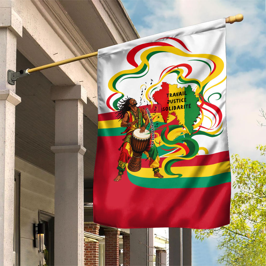 Guinea Independence Day Conakry Garden Flag African Flag Djembe Drum Freedom