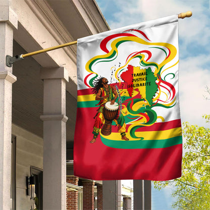 Guinea Independence Day Conakry Garden Flag African Flag Djembe Drum Freedom