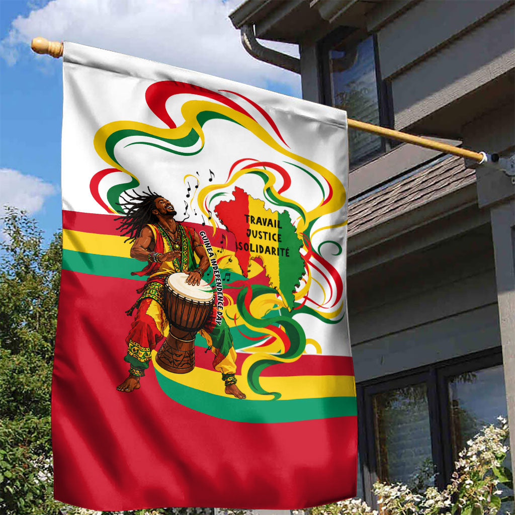 Guinea Independence Day Conakry Garden Flag African Flag Djembe Drum Freedom