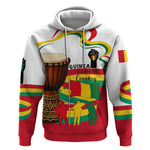 Guinea Independence Day Conakry Hoodie African Flag Djembe Drum Freedom