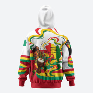 Guinea Independence Day Conakry Hoodie African Flag Djembe Drum Freedom