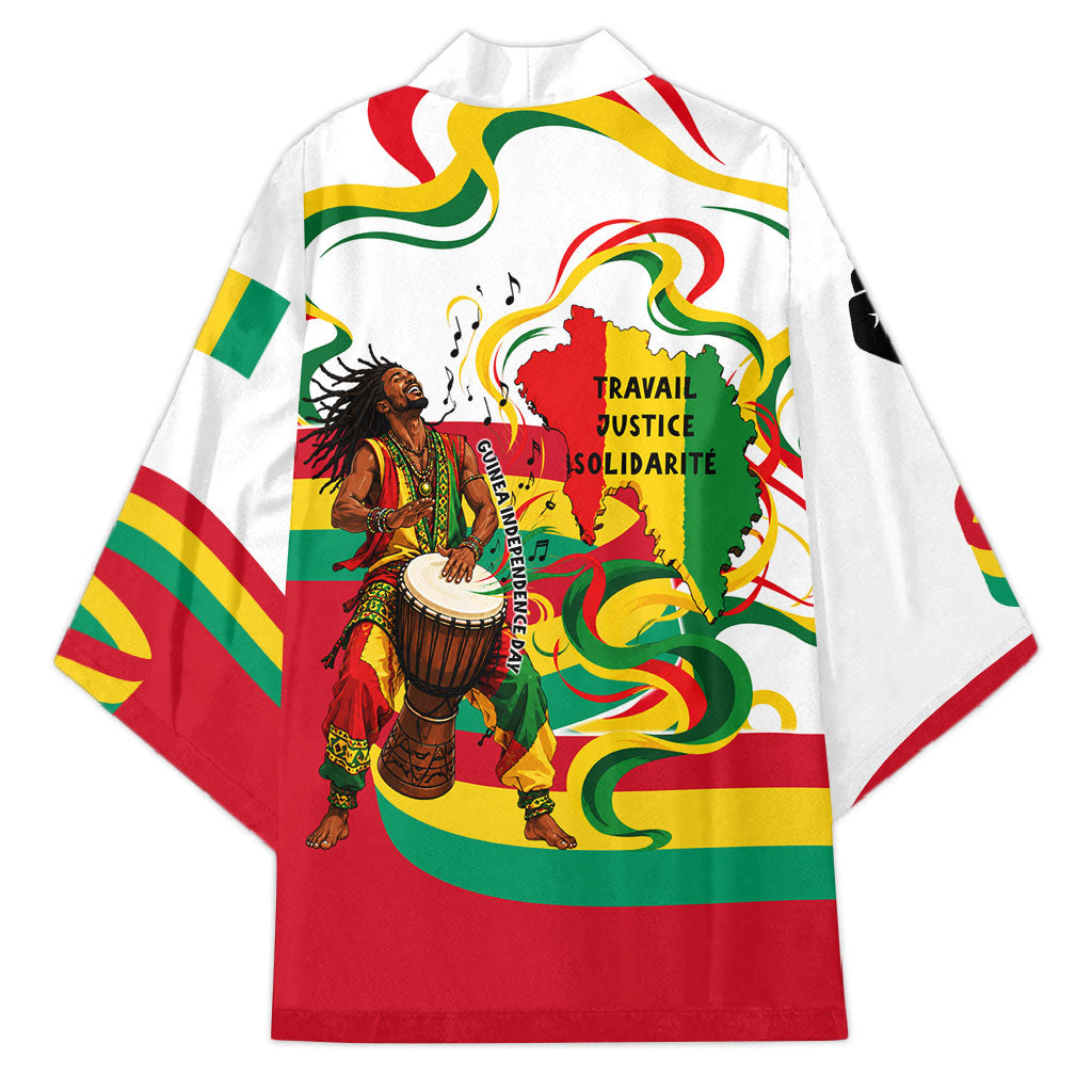 Guinea Independence Day Conakry Kimono African Flag Djembe Drum Freedom