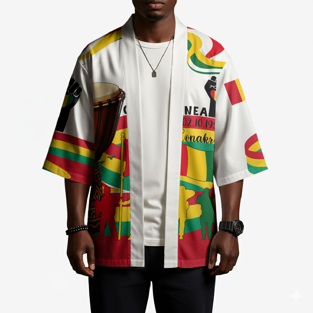 Guinea Independence Day Conakry Kimono African Flag Djembe Drum Freedom