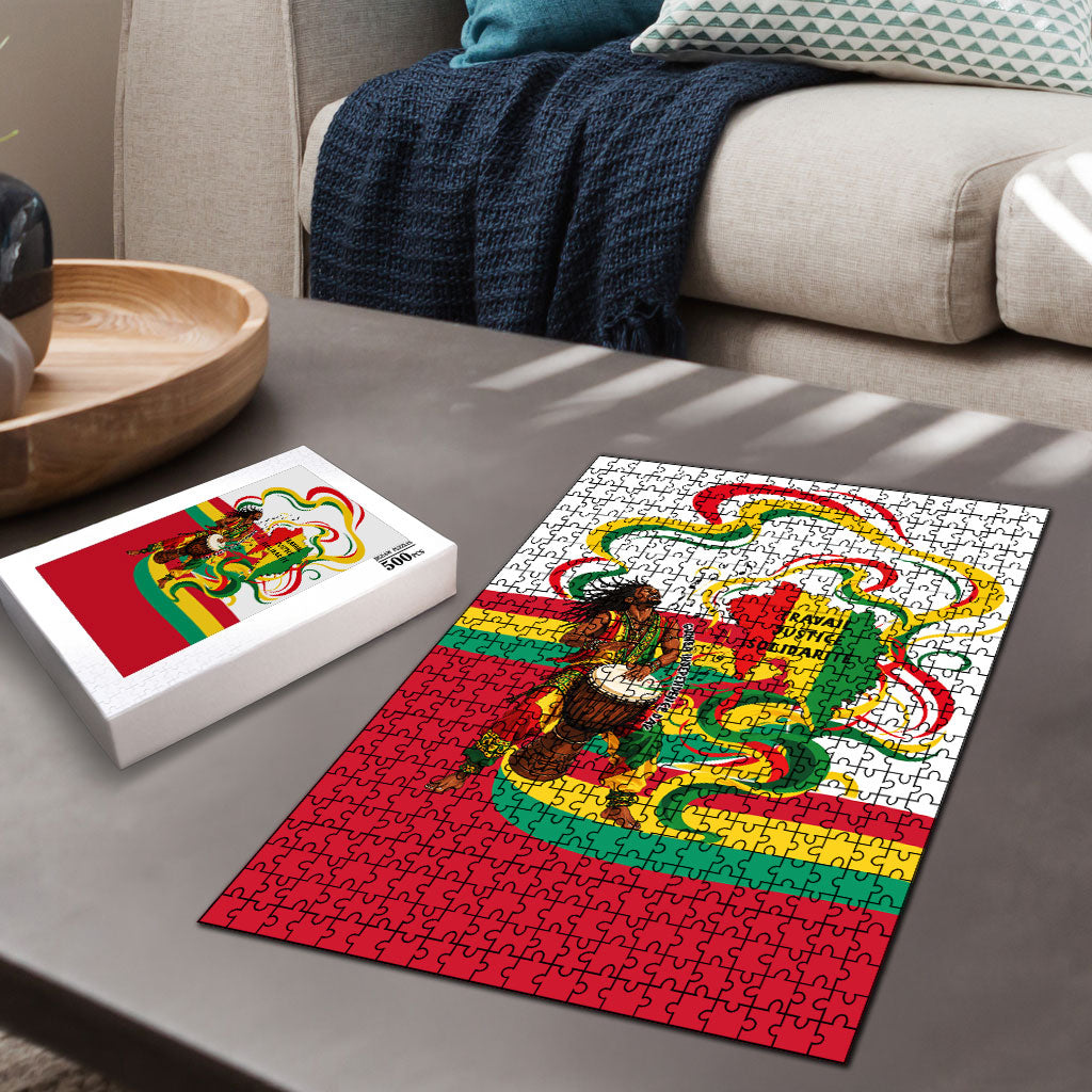 Guinea Independence Day Conakry Puzzle African Flag Djembe Drum Freedom