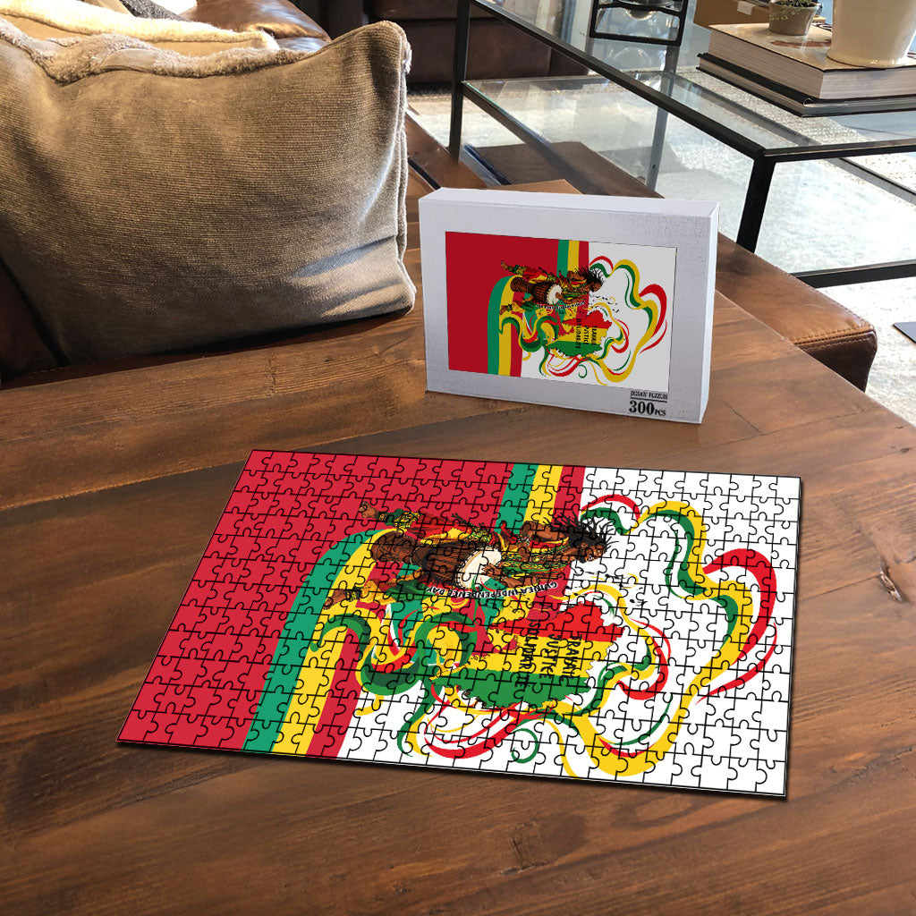 Guinea Independence Day Conakry Puzzle African Flag Djembe Drum Freedom