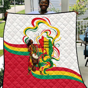 Guinea Independence Day Conakry Quilt African Flag Djembe Drum Freedom
