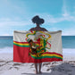 Guinea Independence Day Conakry Sarong African Flag Djembe Drum Freedom