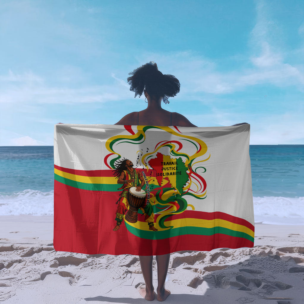 Guinea Independence Day Conakry Sarong African Flag Djembe Drum Freedom