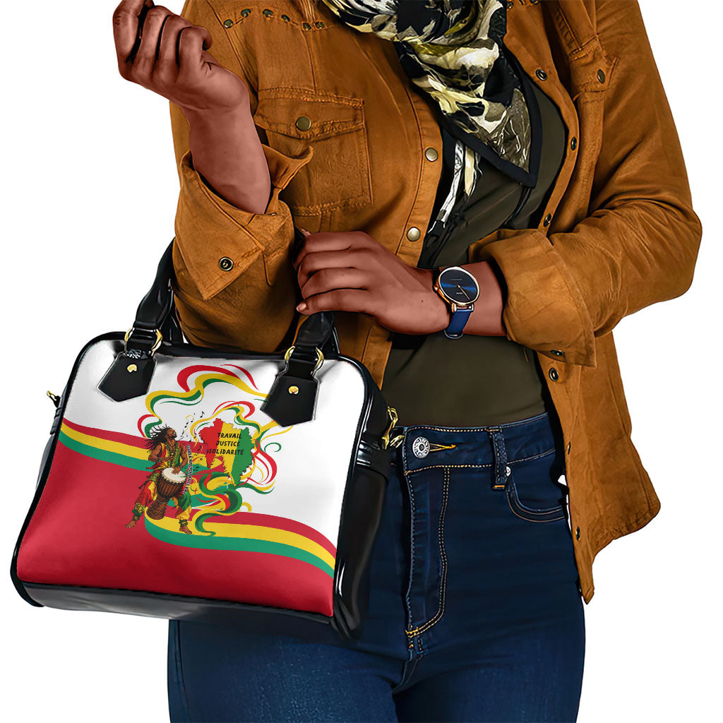 Guinea Independence Day Conakry Shoulder Handbag African Flag Djembe Drum Freedom