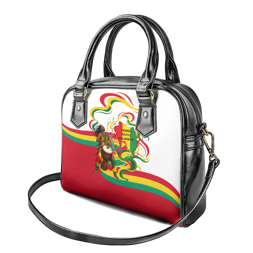 Guinea Independence Day Conakry Shoulder Handbag African Flag Djembe Drum Freedom