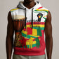 Guinea Independence Day Conakry Sleeveless Hoodie African Flag Djembe Drum Freedom