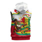 Guinea Independence Day Conakry Sleeveless Zip Hoodie African Flag Djembe Drum Freedom