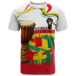 Guinea Independence Day Conakry T shirt African Flag Djembe Drum Freedom
