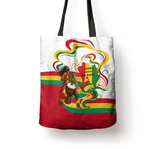Guinea Independence Day Conakry Tote Bag African Flag Djembe Drum Freedom