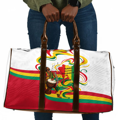 Guinea Independence Day Conakry Travel Bag African Flag Djembe Drum Freedom