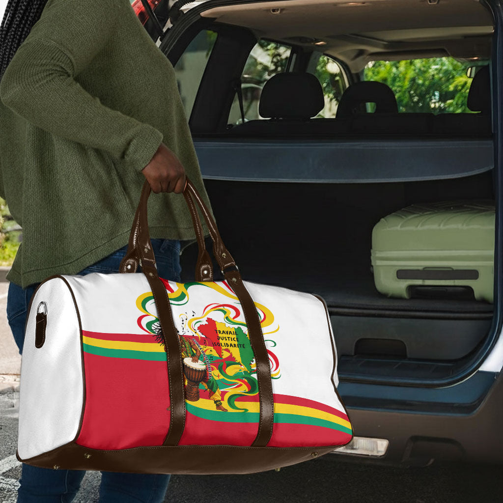 Guinea Independence Day Conakry Travel Bag African Flag Djembe Drum Freedom