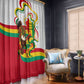 Guinea Independence Day Conakry Window Curtain African Flag Djembe Drum Freedom