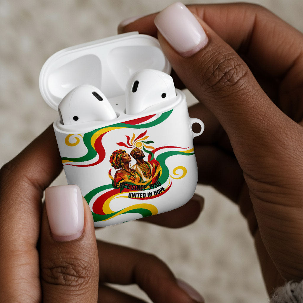 Guinea Independence Day 1958 AirPods Case Guinee Independante Flag