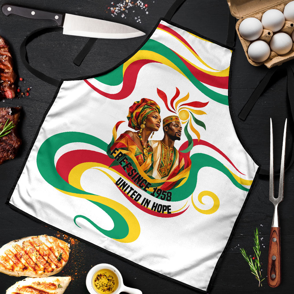 Guinea Independence Day 1958 Apron Guinee Independante Flag