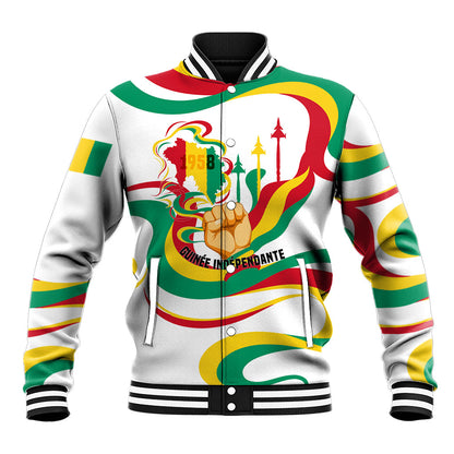 Guinea Independence Day 1958 Baseball Jacket Guinee Independante Flag