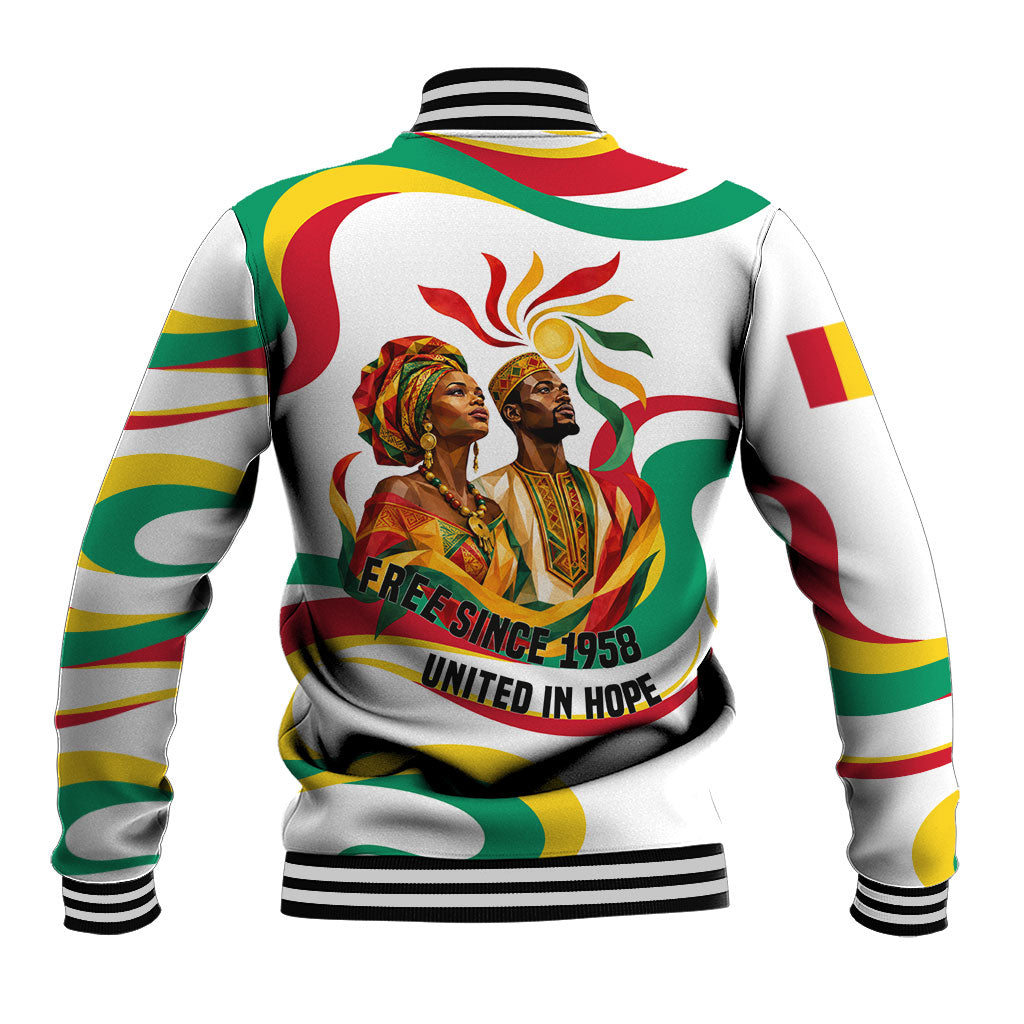 Guinea Independence Day 1958 Baseball Jacket Guinee Independante Flag